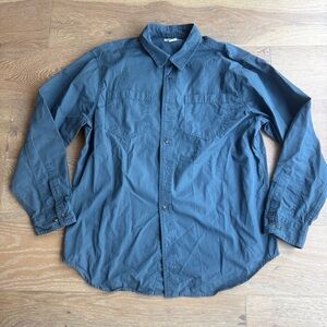 Filson Blue Button-Up Shirt
